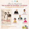 Poster Thông tin về sự kiện giao lưu cùng tác giả sách " theo dáu Nam Phương Hoàng Hậu và Vua Bảo Đại"