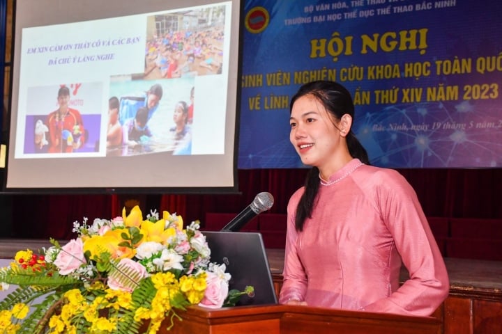 Nguyễn Thị Ánh Viên giành giải Nhất nghiên cứu khoa học