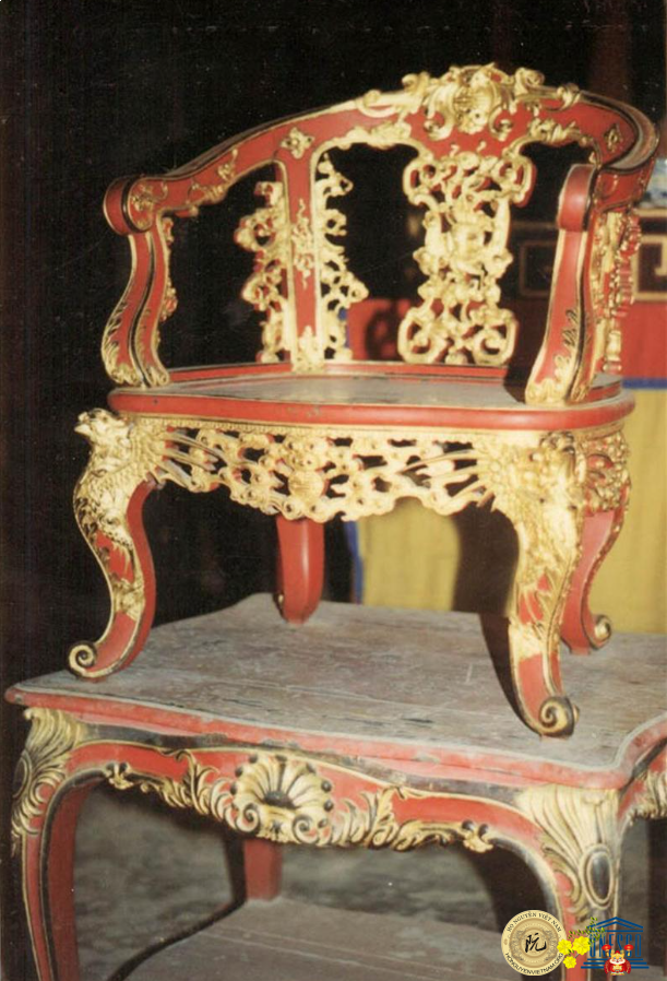 Ngai thờ tại Triệu Tổ Miếu - ảnh chụp 2008